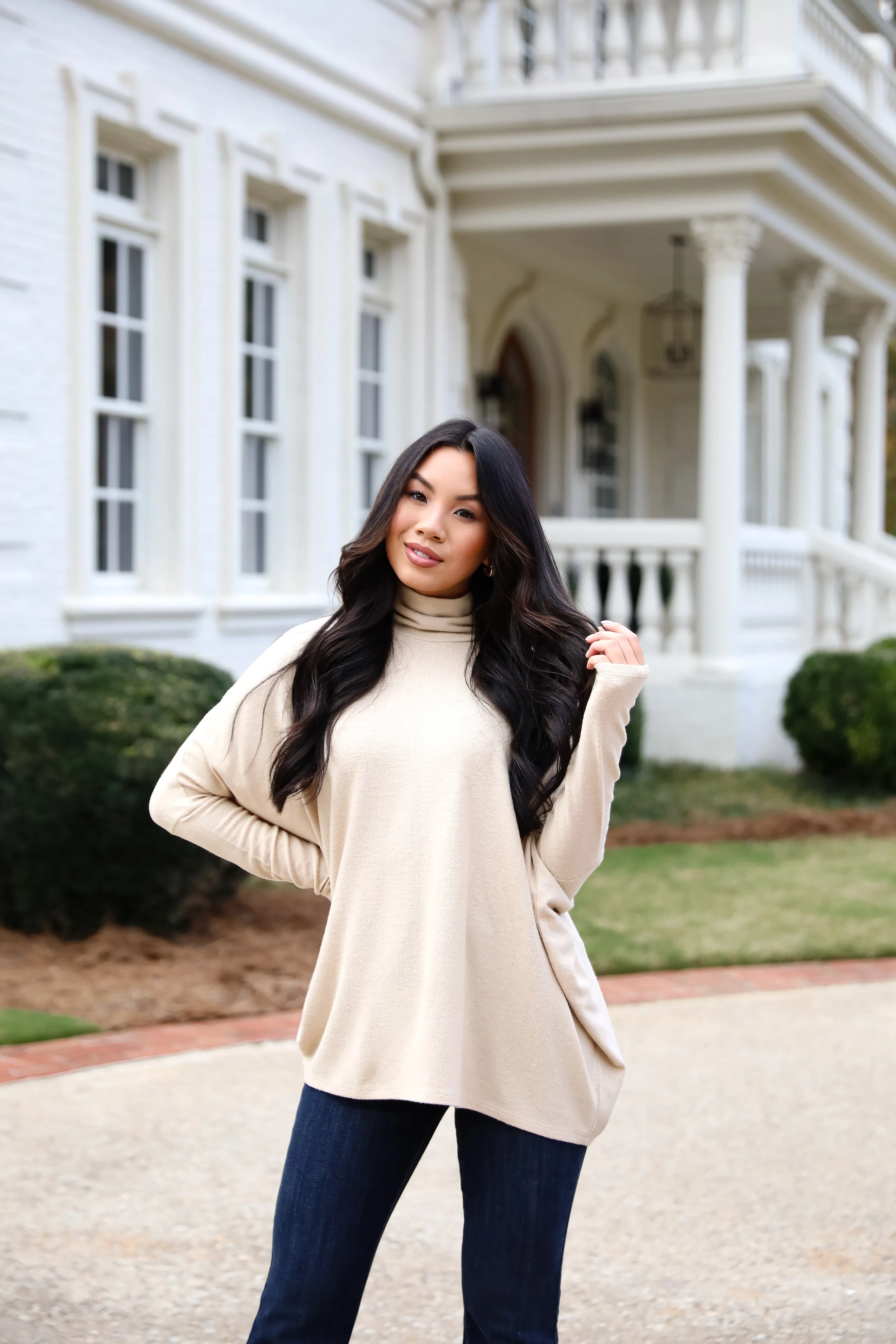 FINAL SALE - Avery Oversized Knit Top - DOORBUSTER