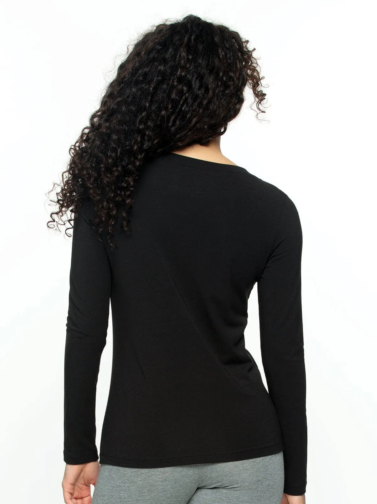 Key Item V-Neck Long Sleeve