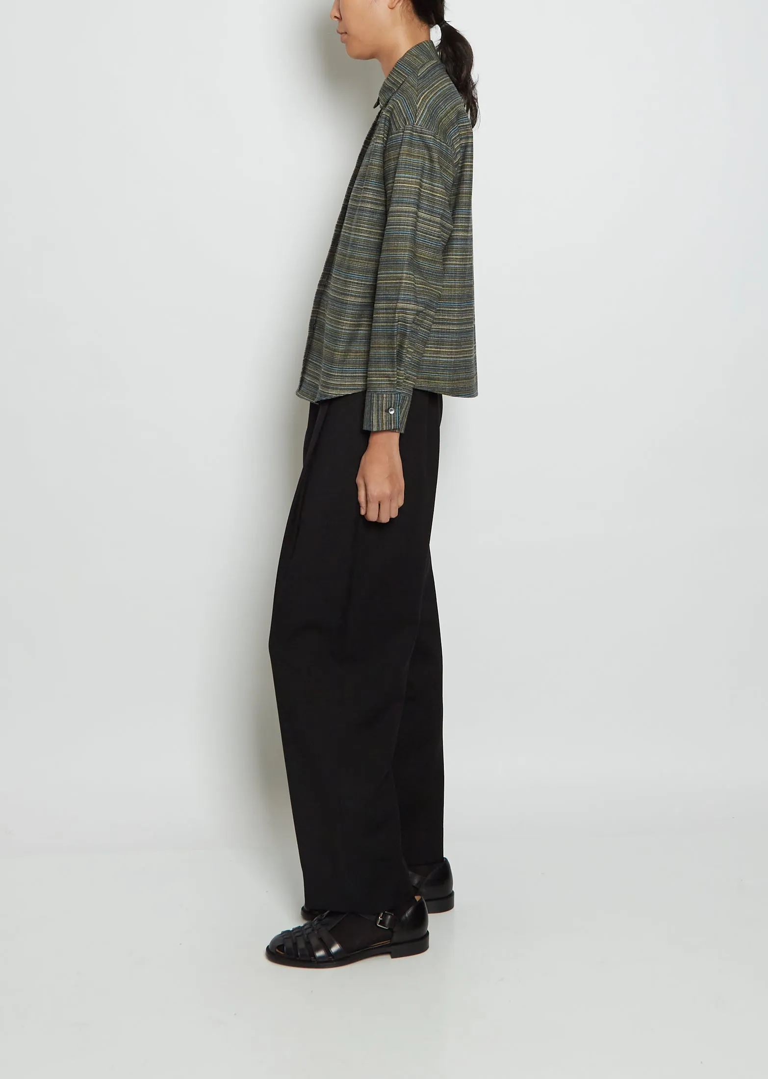 Mohair Cotton Blouse — Autumn